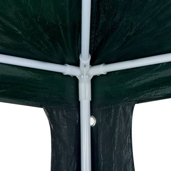 Tente de réception - Tonnelle de jardin - Barnum 3x4 m PE Vert - MEUBLE PRO - Image 5