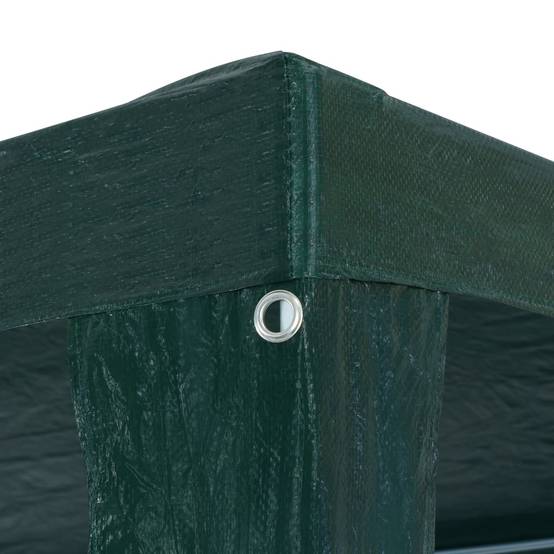 Tente de réception - Tonnelle de jardin - Barnum 3x4 m PE Vert - MEUBLE PRO - Image 4