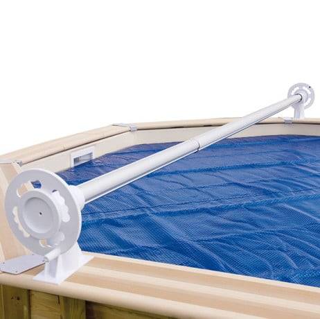 Ubbink - Enrouleur bâche à bulles LUXE - (L max. 6,50m) - Image 1