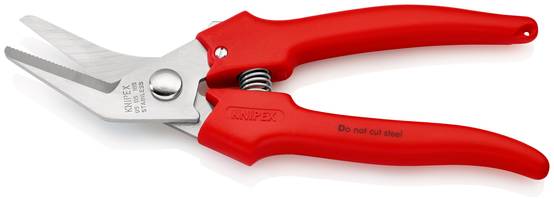 Knipex - Cisaille universelle gainage PVC par extrusion 185 mm - KNIPEX - 95 05 185 - Image 1