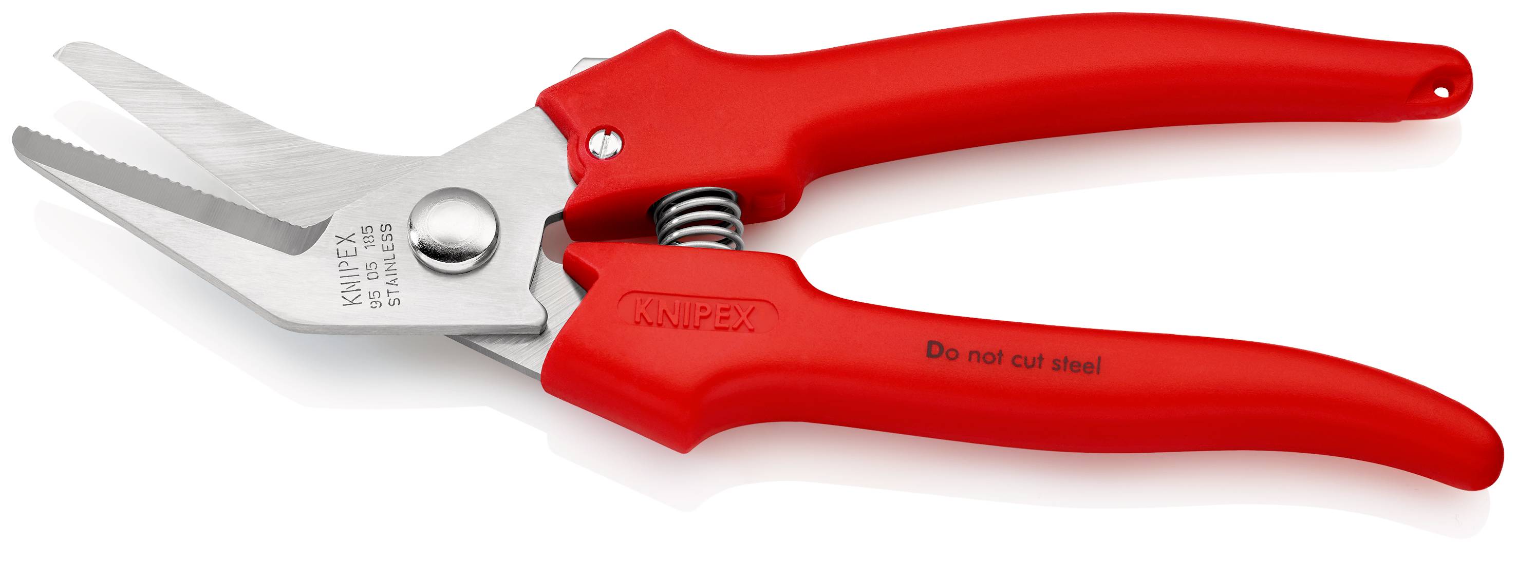 Knipex - Cisaille universelle gainage PVC par extrusion 185 mm - KNIPEX - 95 05 185 - Image 1