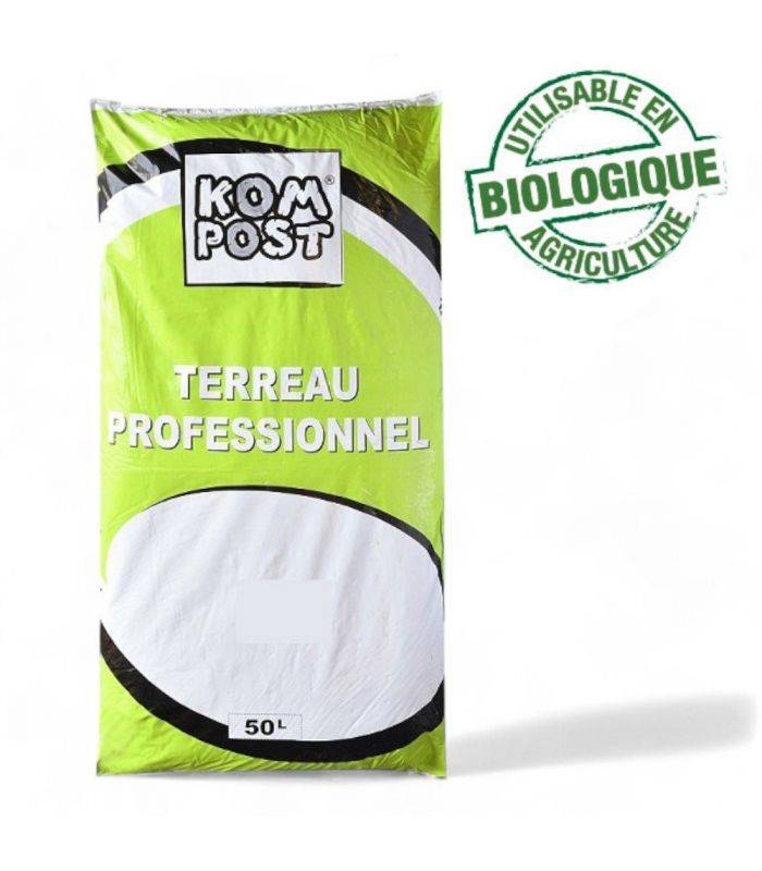 Terreau potager avec engrais organique, sac de 50 l - PRO218 - Image 1