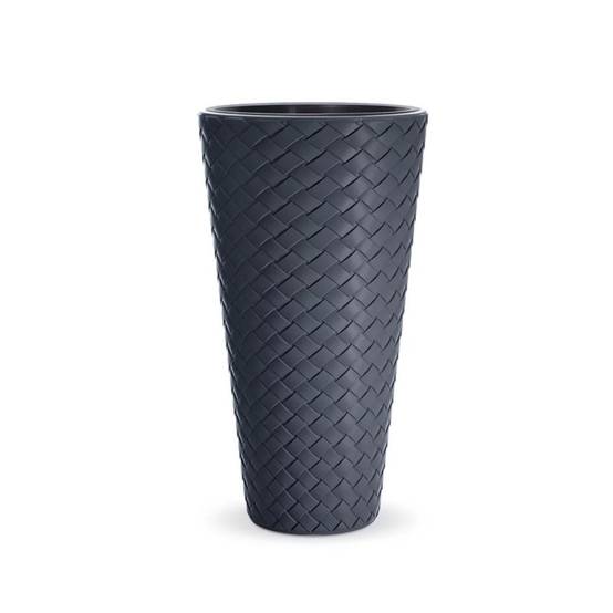 Pot de fleurs Matuba Slim Anthracite 57L - Image 1