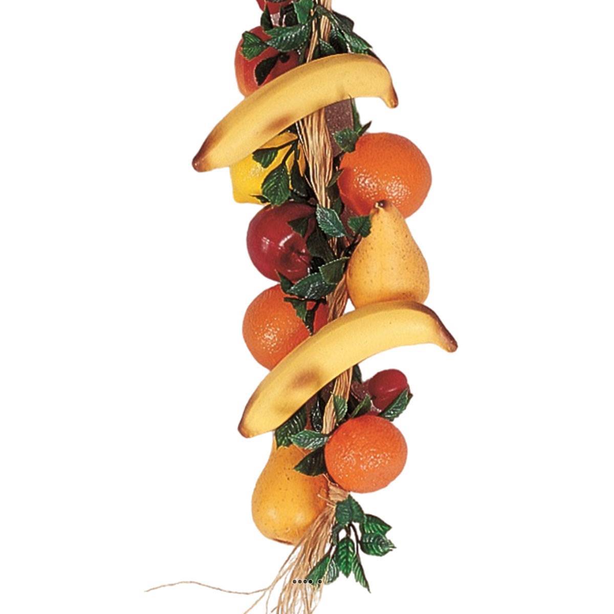 Artificielles - Grappes de fruits assortis artificiels en Plastique soufflé L 75 cm - Imagen 3