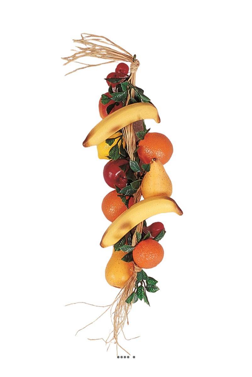 Artificielles - Grappes de fruits assortis artificiels en Plastique soufflé L 75 cm - Imagen 1
