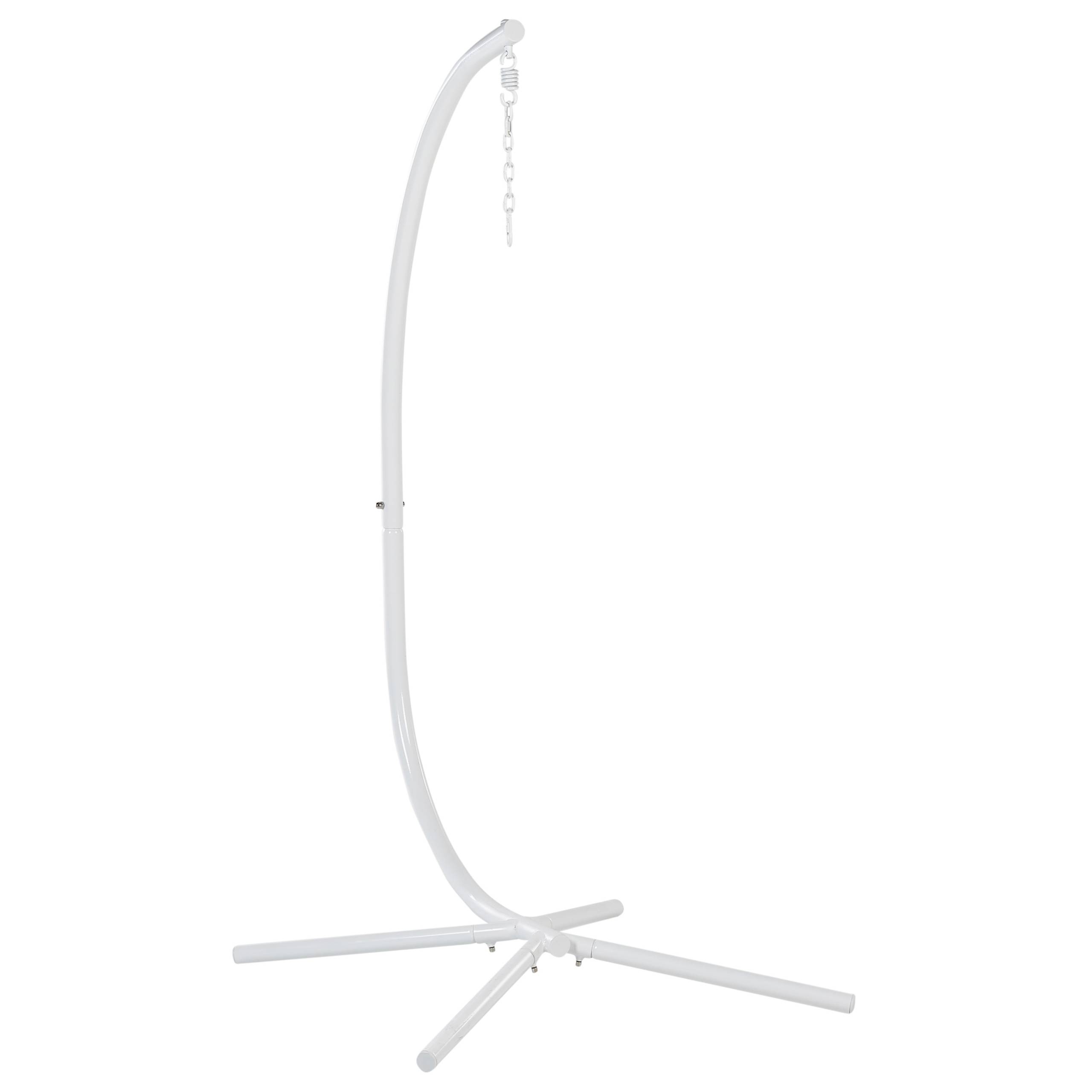 Beliani - Chaise porte-à-faux Tissu Blanc ARCO - 100x98x197- Beliani - Image 6