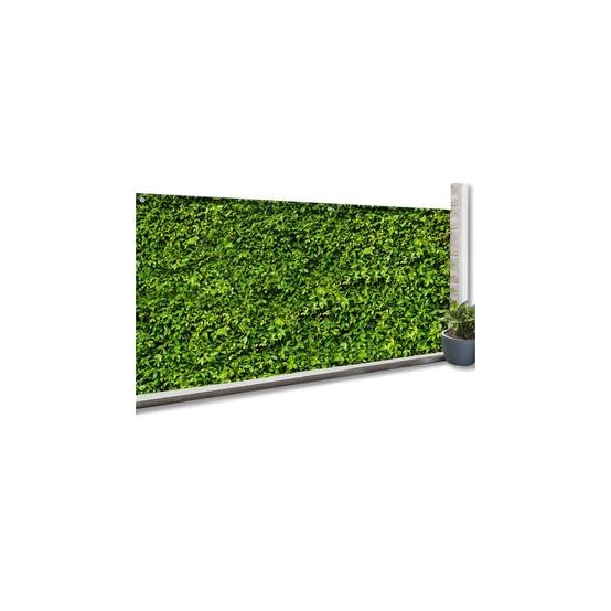 Brise vue occultant 1,5 x 10 M imprimé feuillage 160 gr/m² - Image 2