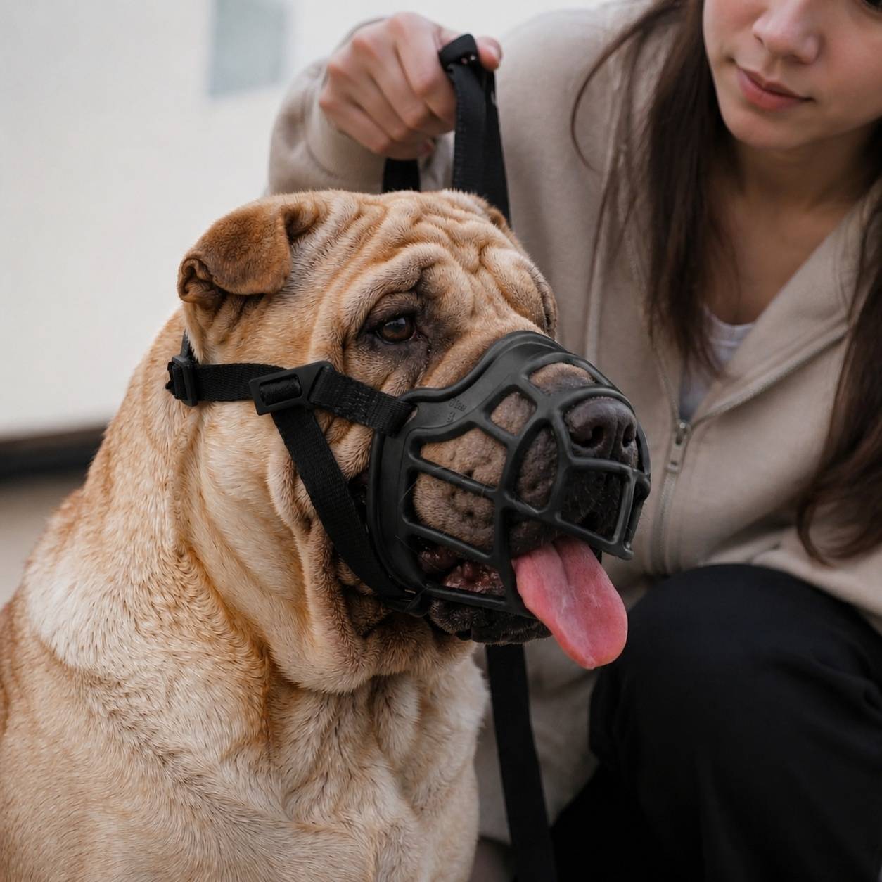 Musaquet Chien Réglable Respirant Confortable Durable Pour Toutes Tailles De Chien - Image 8