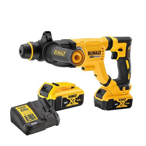 Dewalt - Perforateur SDS Plus 18V Brushless XR 3J + 1 batterie XR 5Ah + chargeur + coffret - DEWALT - DCH263P1-QW - Imagen 1