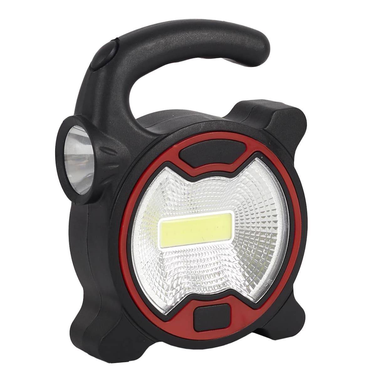 Lampe baladeuse LED dernière génération compacte 2 en 1 mode projecteur ou lampe torche - - Image 1
