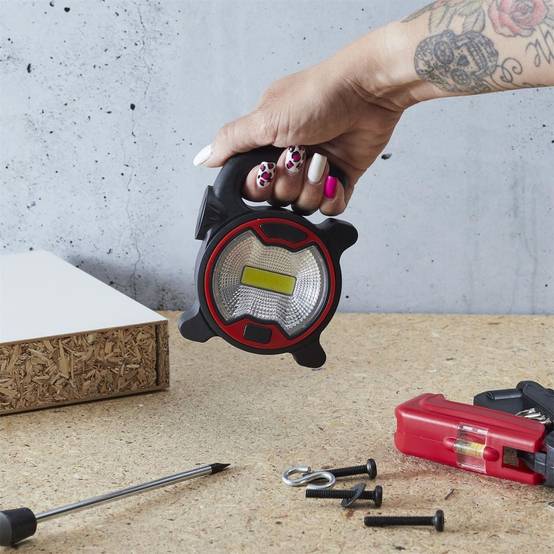 Lampe baladeuse LED dernière génération compacte 2 en 1 mode projecteur ou lampe torche - - Image 2