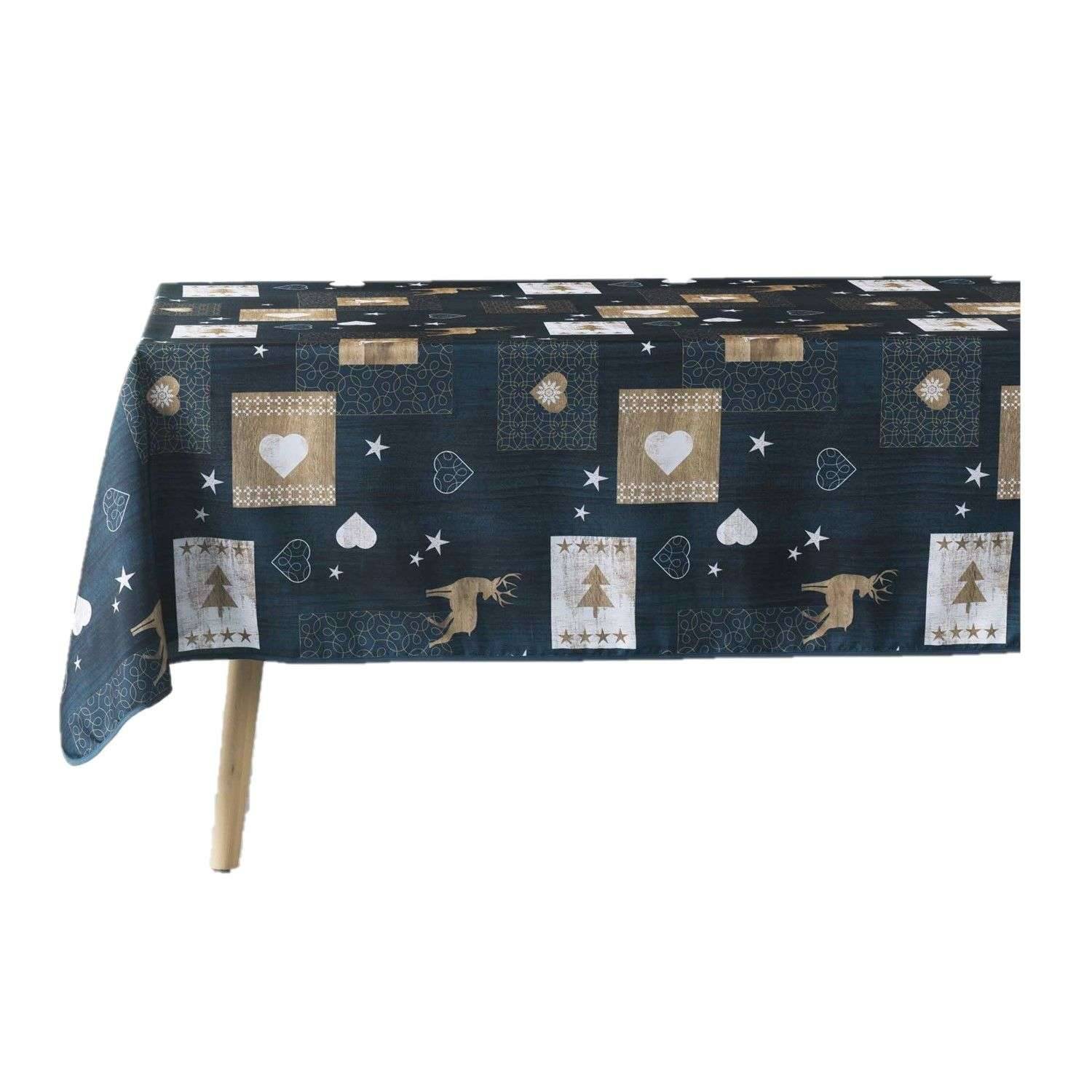 Sans Marque - Nappe rectangulaire antitache et infroissable - Douceur d'intérieur - Imagen 1