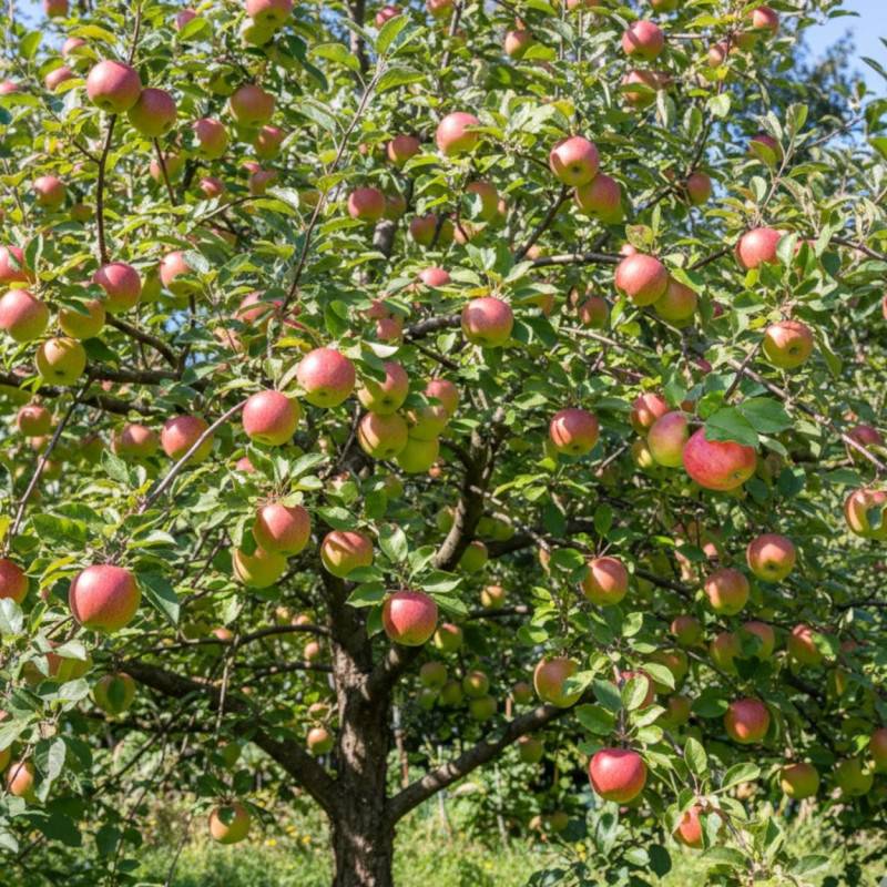 Pommier Croquella® 'Delgrina' - Bon rendement - Pot de 10 Litres - 1/4 tige - De 3,00 m à 5,00 m - Image 4