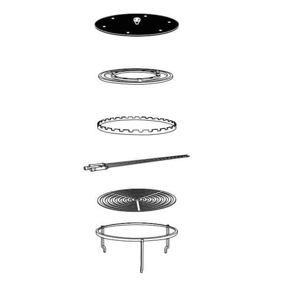 Set grille et accessoires OFYR XL PRO - Imagen 2
