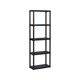 Dmora - Armoire d'extérieur Damme, Etagère d'extérieur, Armoire de balcon polyvalente, Armoire d'extérieur, Anthracite, 60x30h176 cm - Dmora - Imagen 6