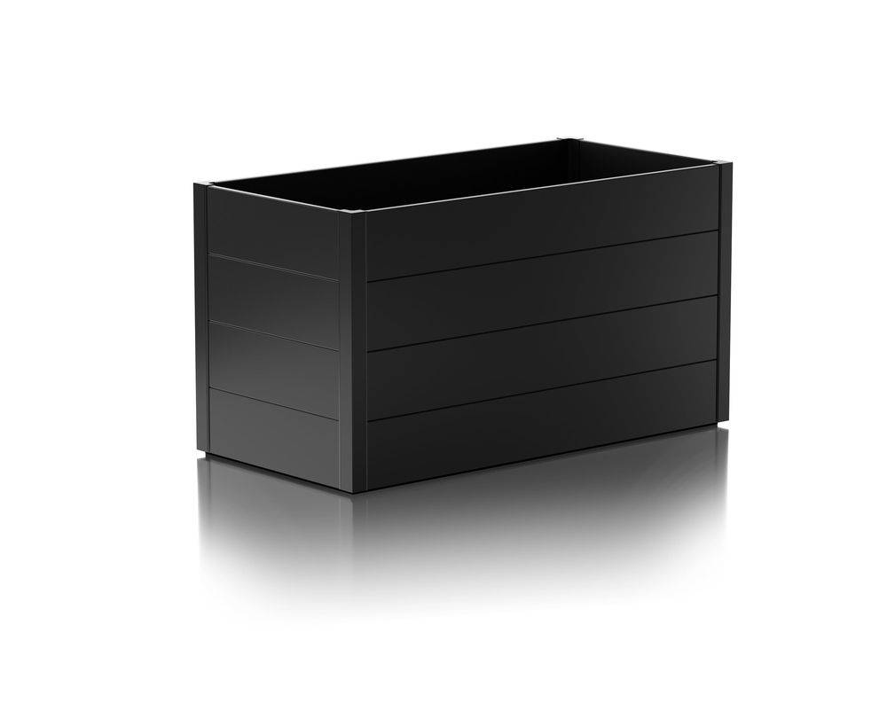 Guardi - Jardinière surélevée - taille M - Anthracite - 140x70x76 - acier Guardi - Imagen 1