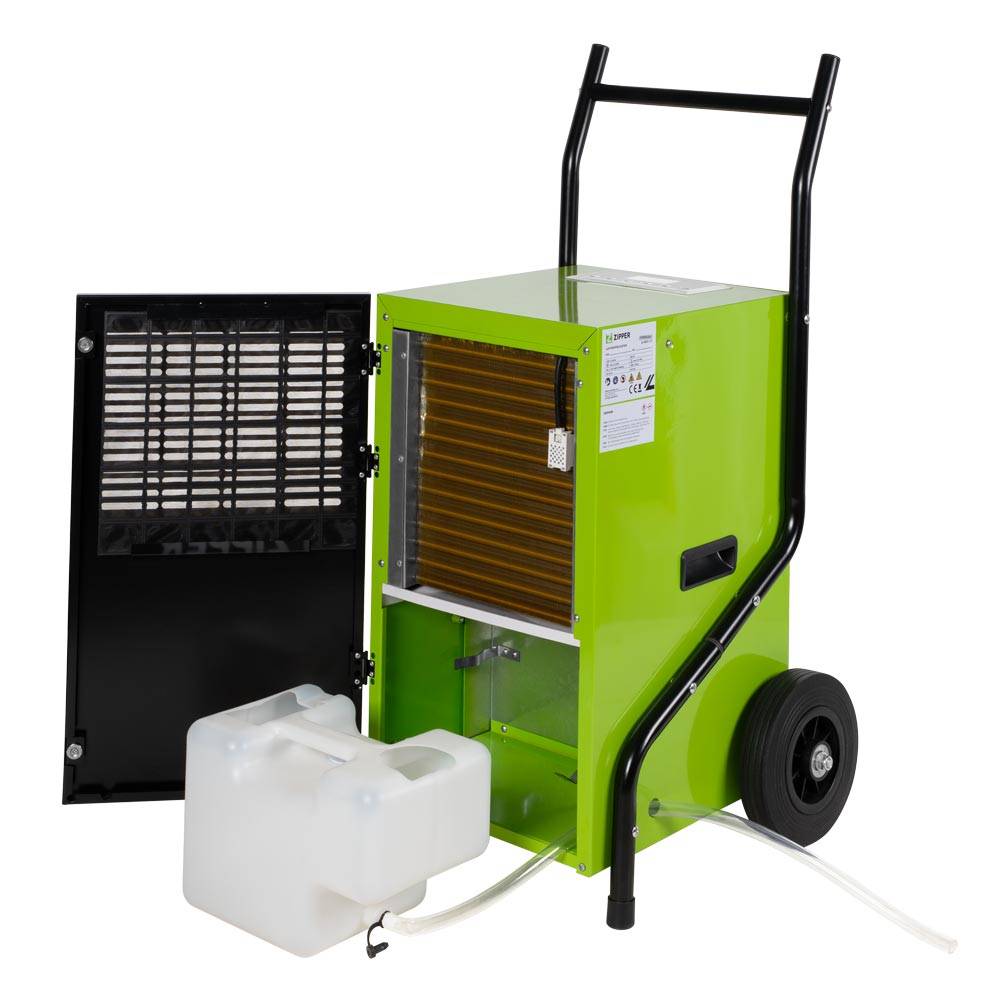 Déshumidificateur industriel sur roues – modèle ZI-BAT-60E – 60  /jour – 23 V – 680 m³h - Image 3