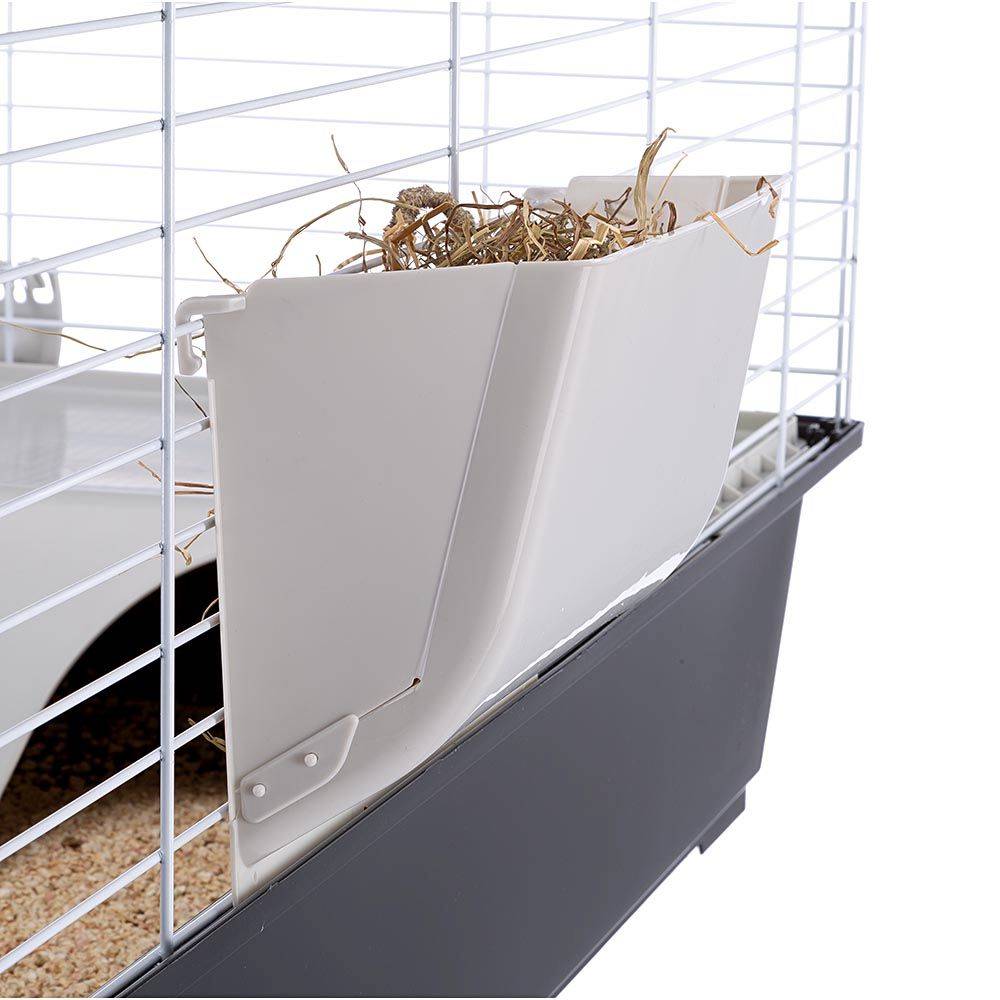 Ferplast - FERPLAST Cage pour Rongeurs CASITA 100 pour Lapins, Cochons d'Inde, Cochons d'Inde, en Métal, Accessoires inclus : Mangeoire, Abreuvoir, Abreuvoir, - Imagen 3