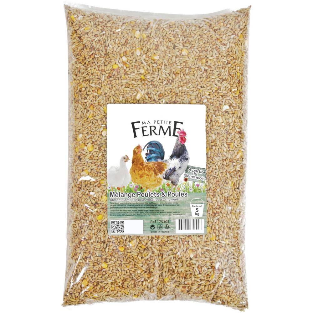 animallparadise - Aliment composé Mélange poulets et poules 5 kg basse cour
