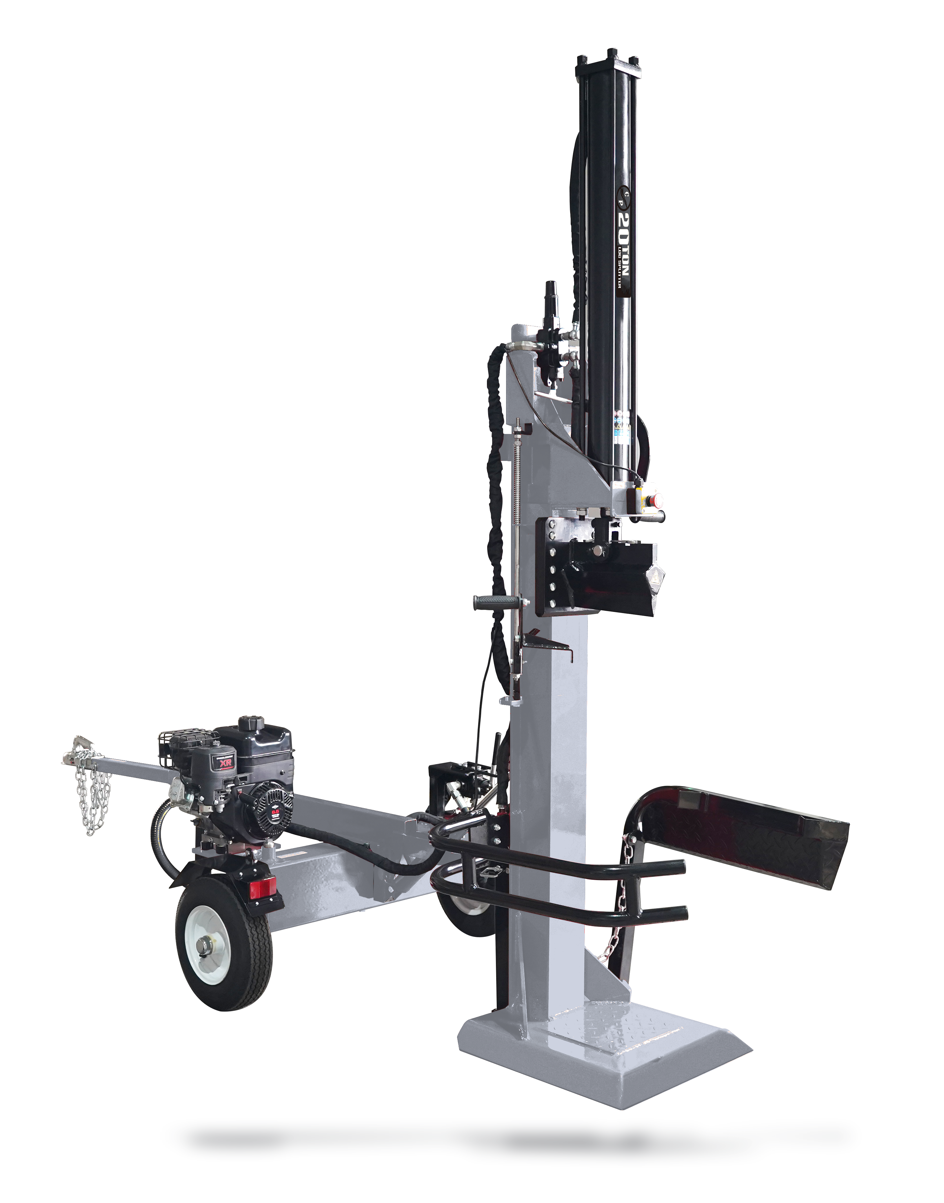 Fendeur bûches thermique 20 T – Tractable vertical horizontal 1 m
