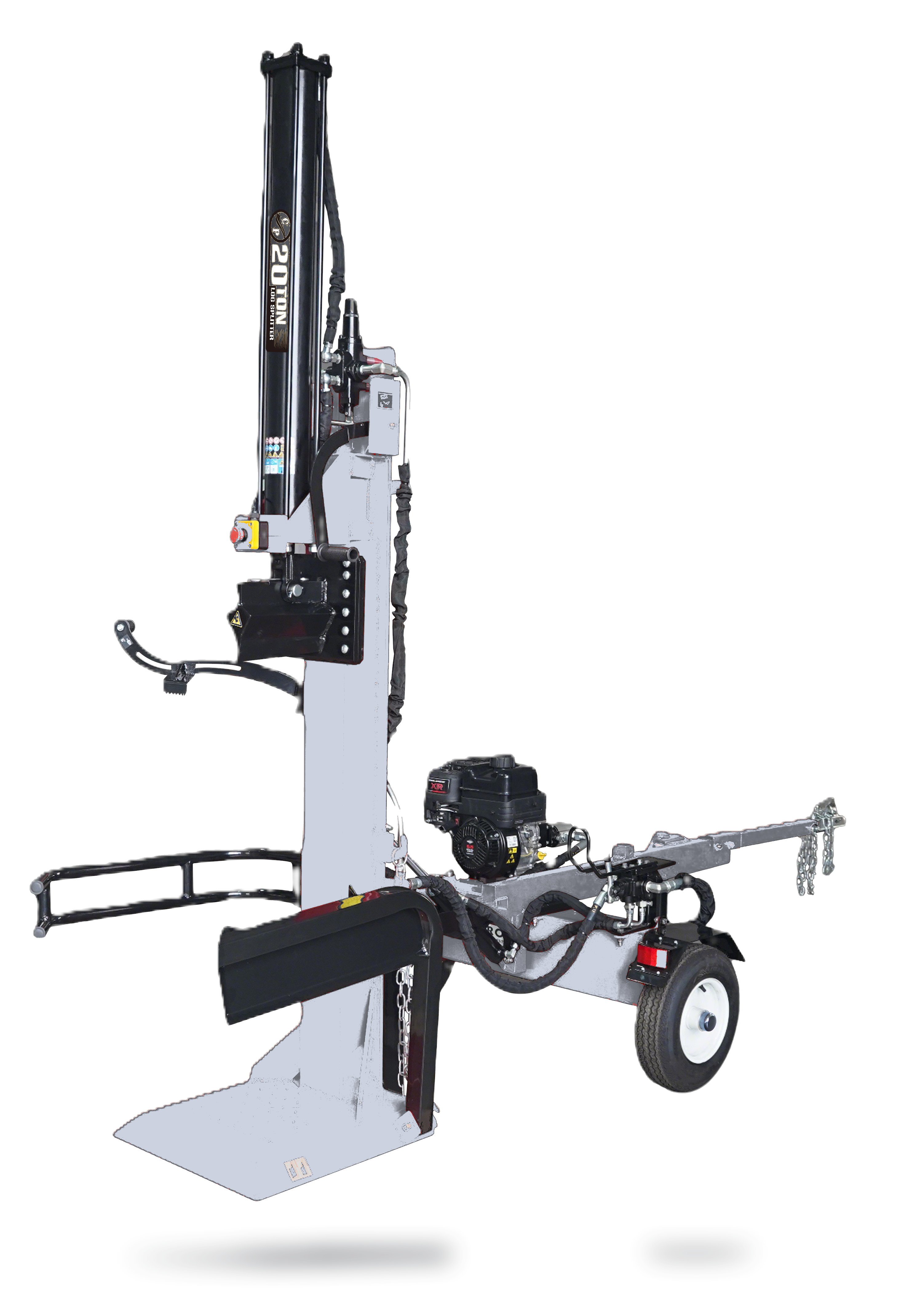Fendeur bûches thermique 20 T – Tractable vertical horizontal 1 m - Image 3