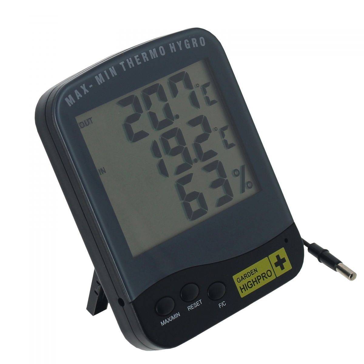 Thermomètre & Hygromètre PROHYGRO Premium avec sonde - Image 1