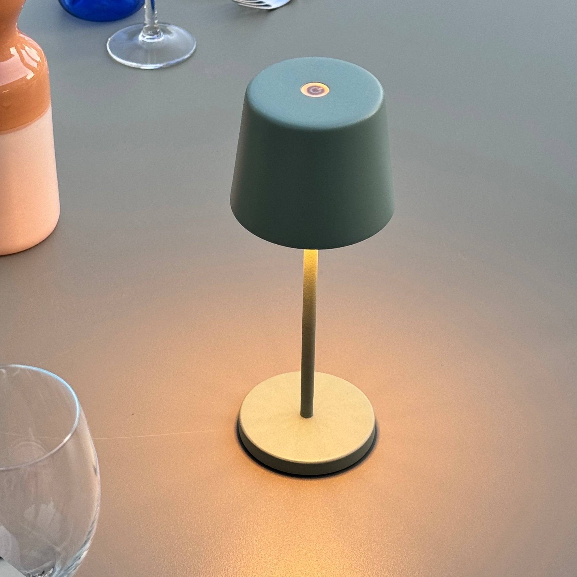 Lumisky - Lampe de table sans fil MINI KELLY Vert H22cm - Imagen 6