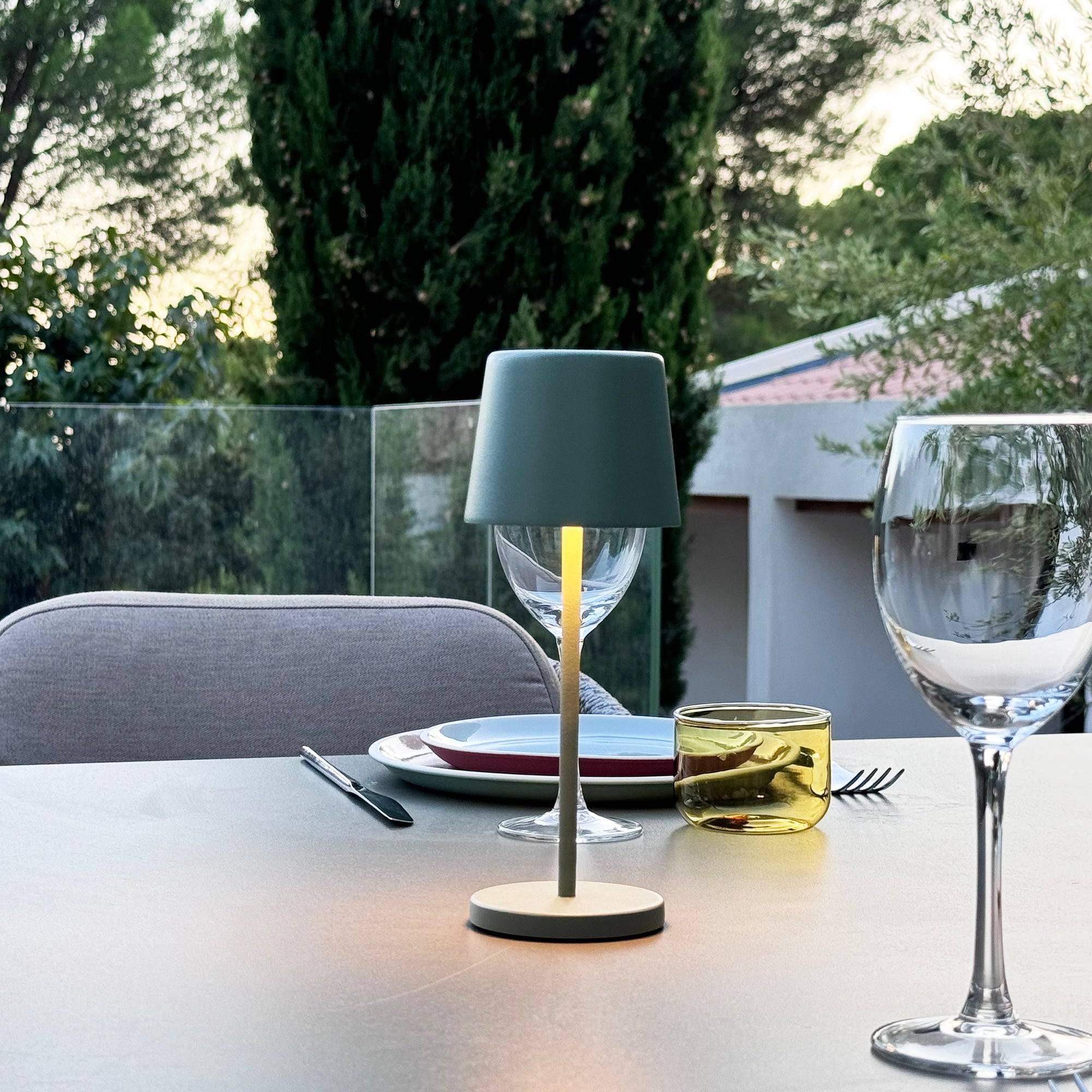 Lumisky - Lampe de table sans fil MINI KELLY Vert H22cm - Imagen 5