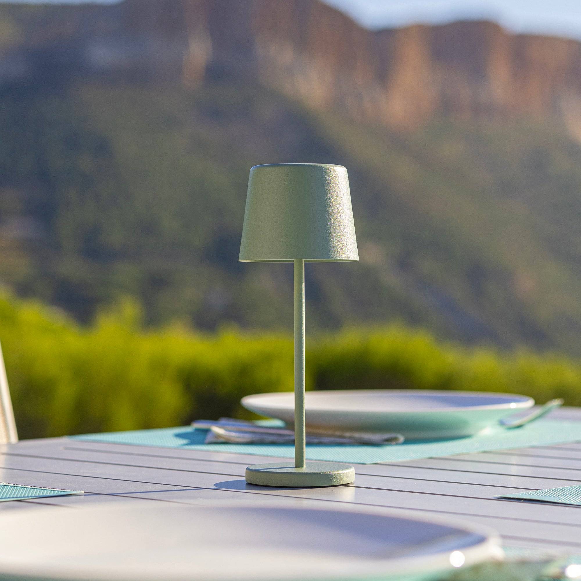 Lumisky - Lampe de table sans fil MINI KELLY Vert H22cm - Imagen 3