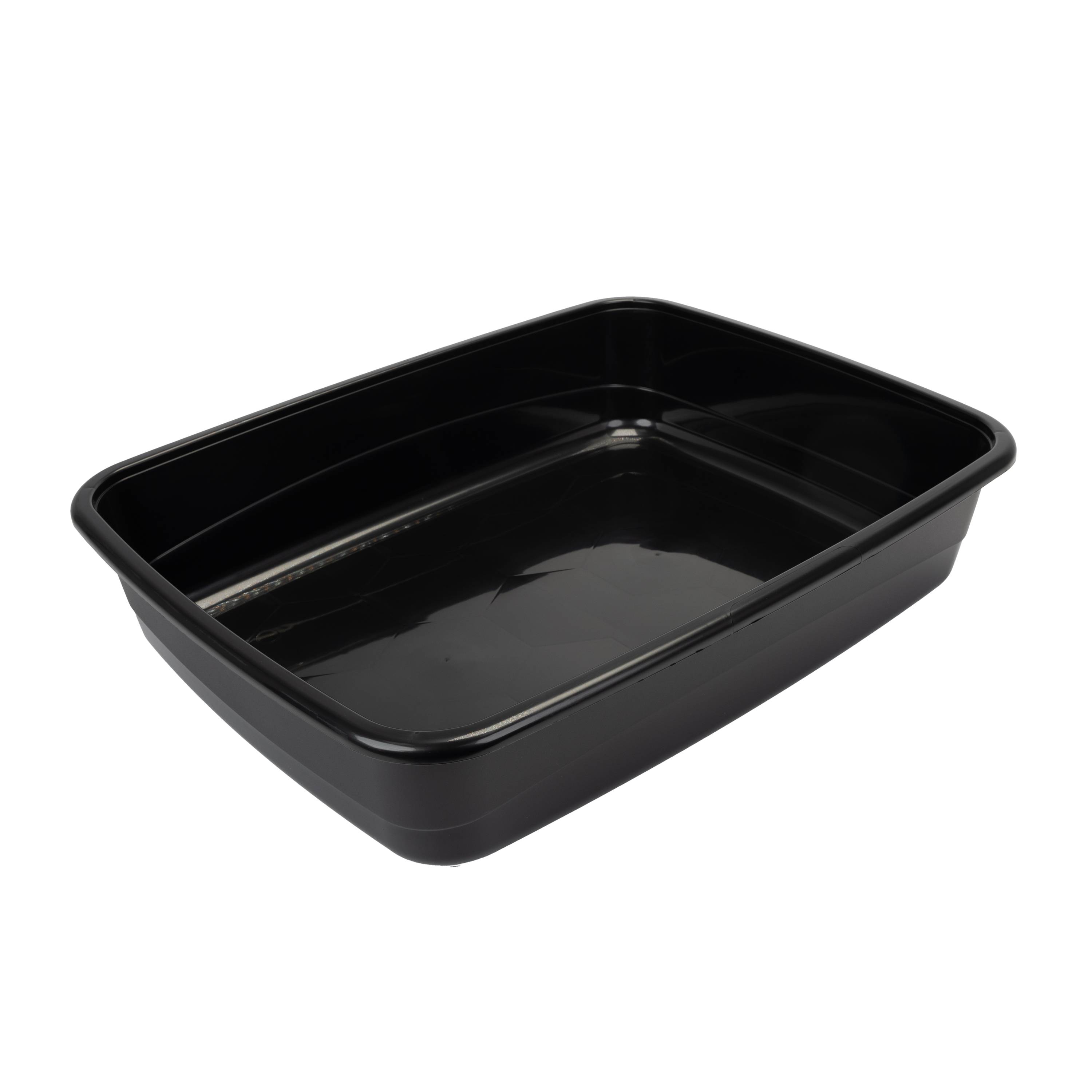 Ferplast - Ferplast Bac Litiere pour Chat, Maison de toilette pour Chat, Litière pour Animaux de Compagnie, avec Bords Hauts, 49,5 x 64,5 x H 14,5 cm, NIP 30 - Imagen 1