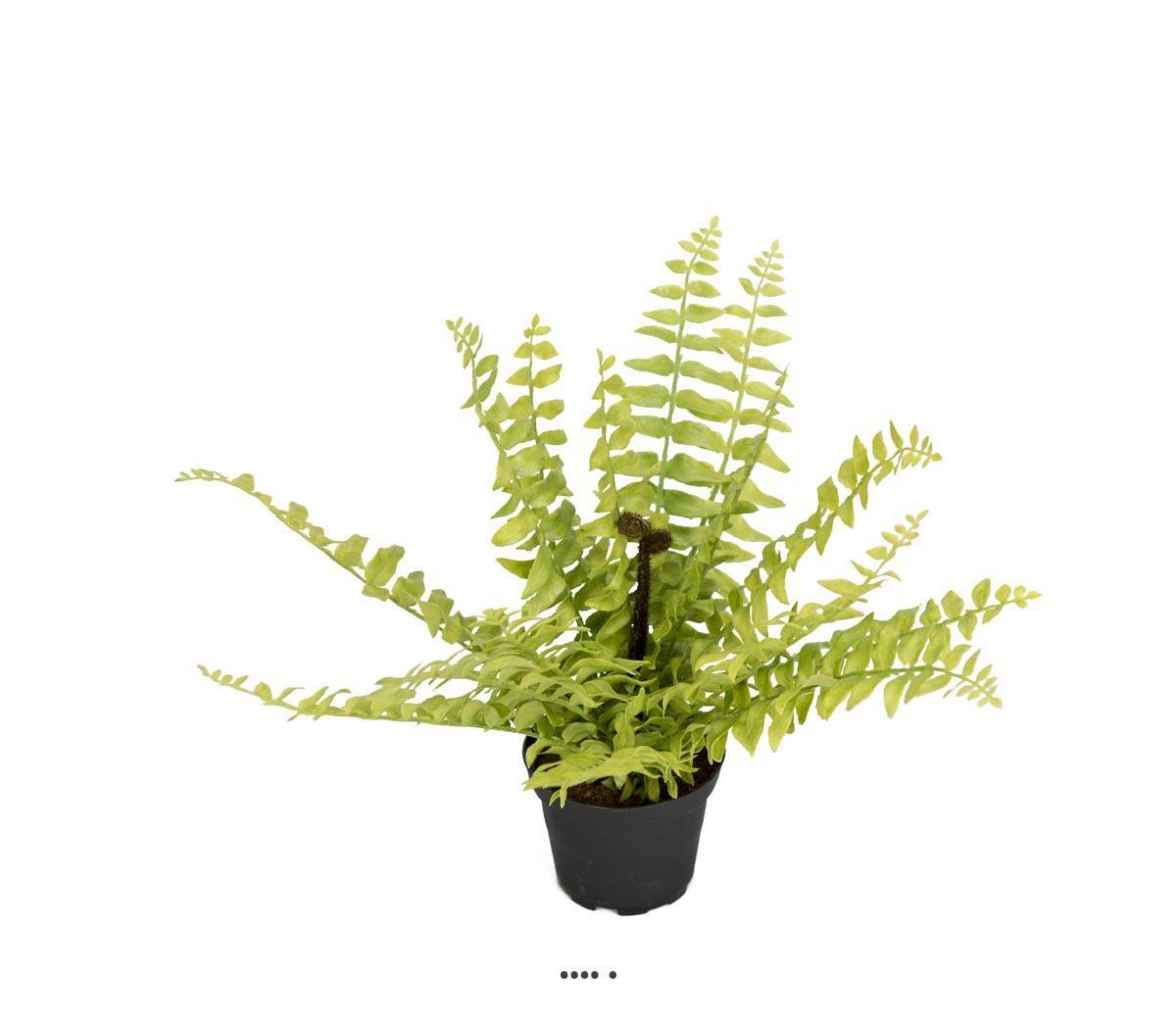 Artificielles - Fougère Capillaire artificielle en pot H 30 cm, D 35 cm - Imagen 1