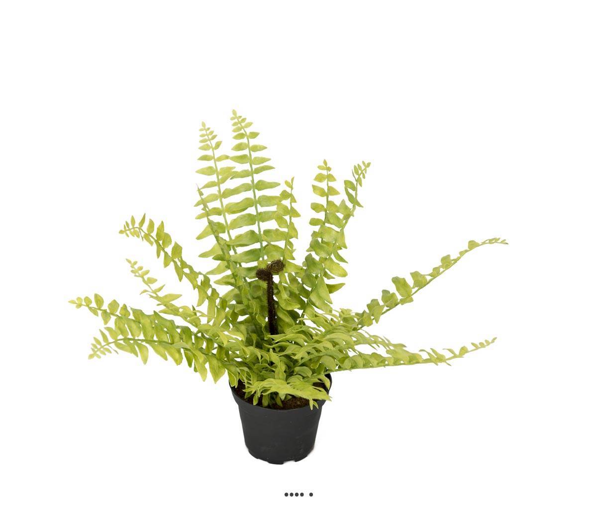 Artificielles - Fougère Capillaire artificielle en pot H 30 cm, D 35 cm - Imagen 2