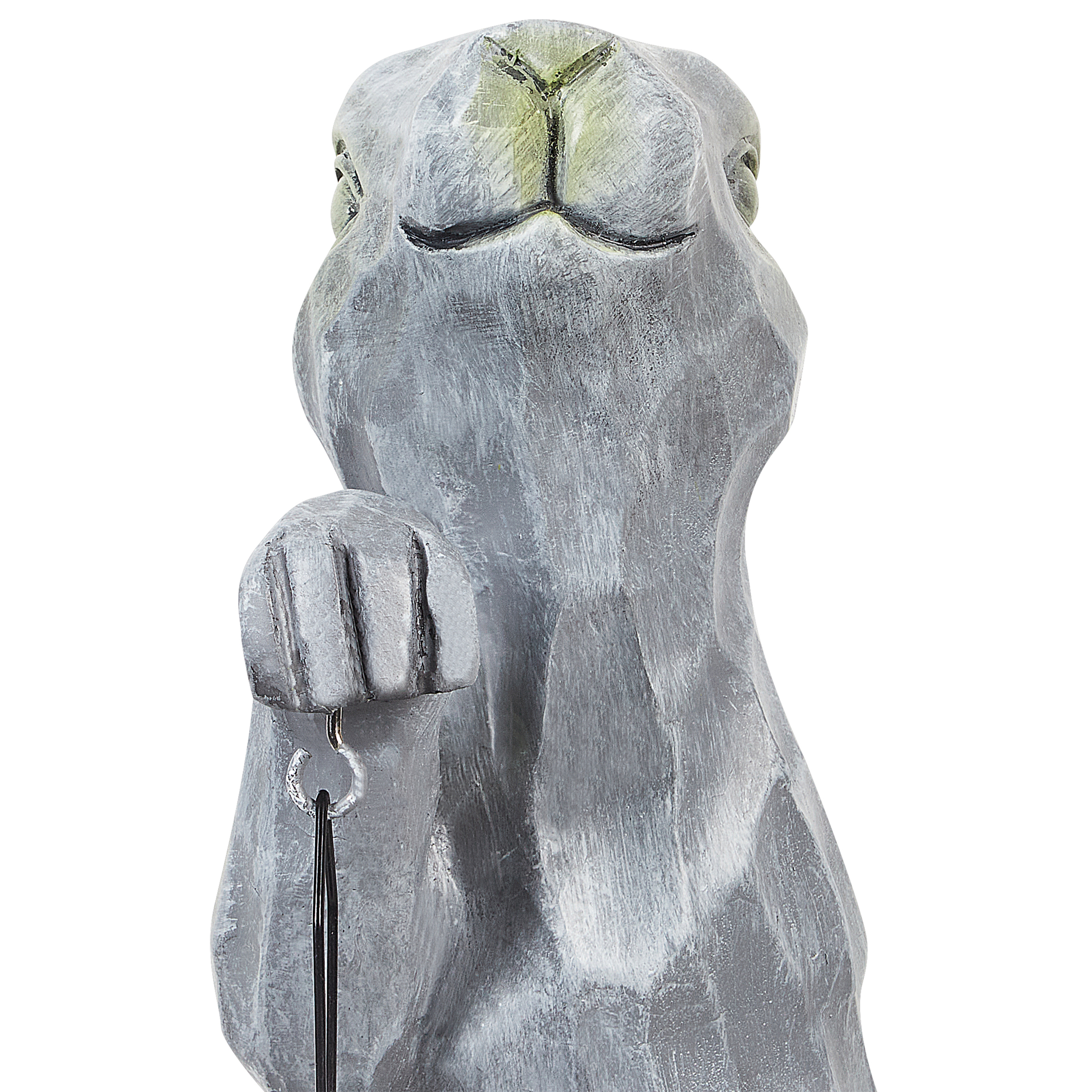 Statue de jardin Oxyde de magnésium Gris ARGILLY - Beliani - Image 5