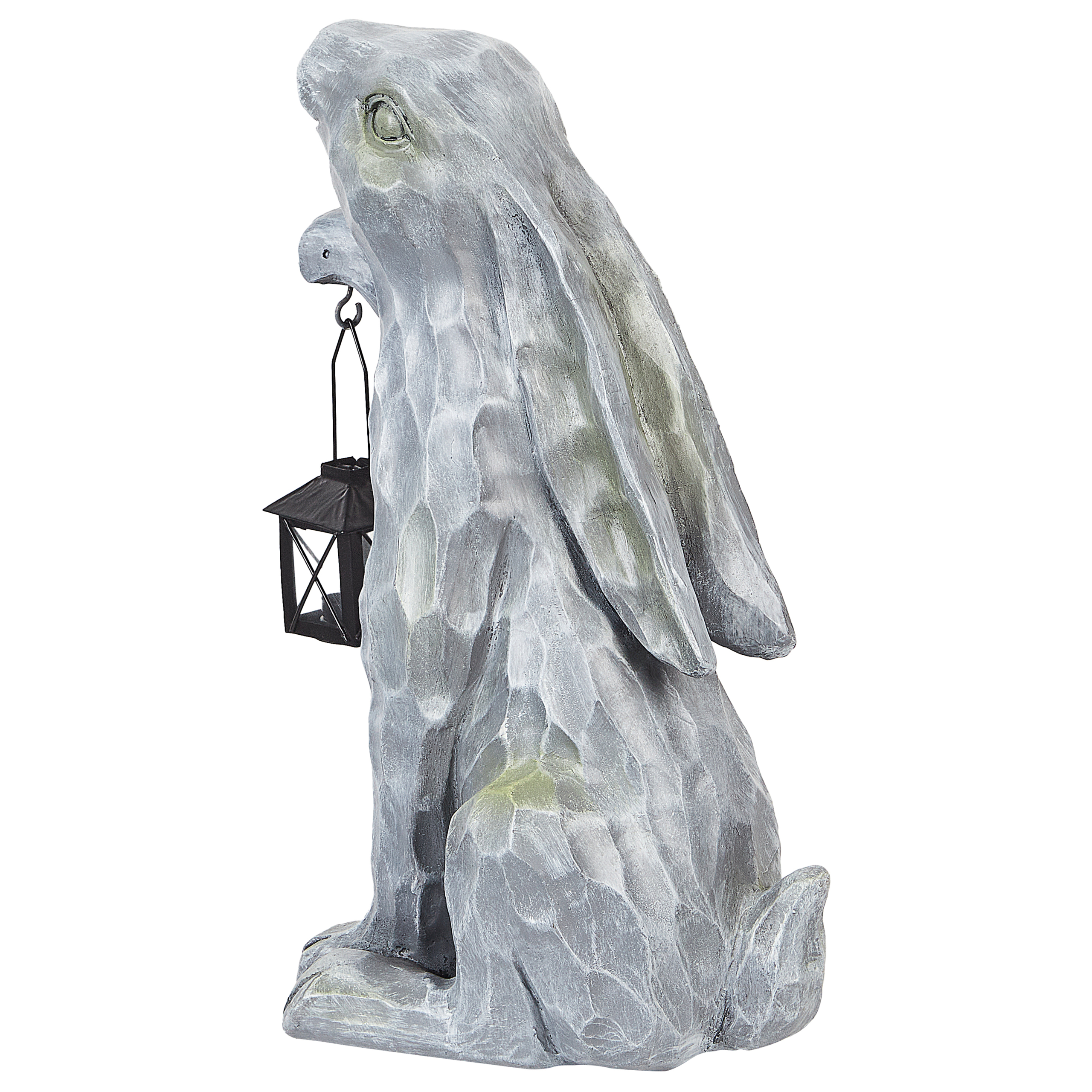 Statue de jardin Oxyde de magnésium Gris ARGILLY - Beliani - Image 4