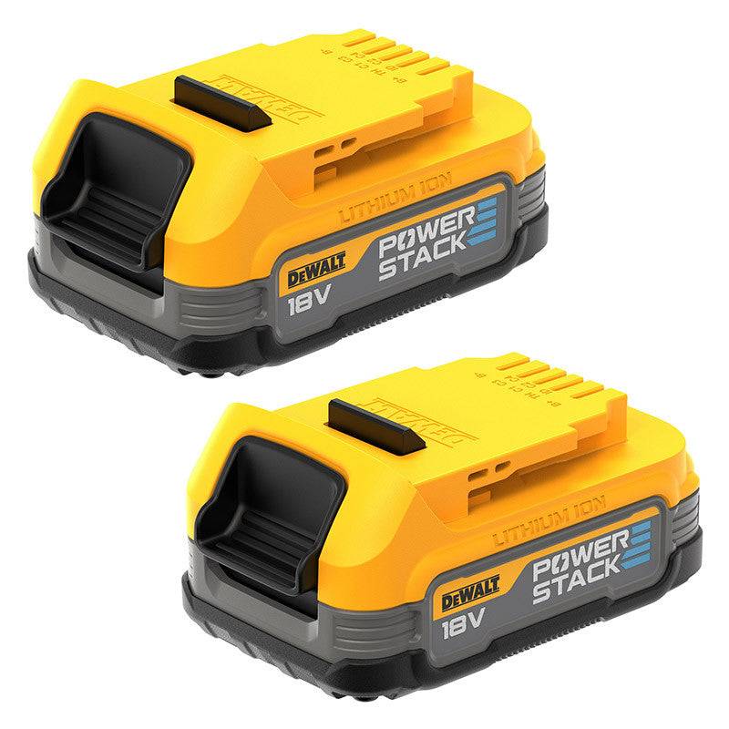Dewalt - 2 Batteries 1,7 Ah 18V DEWALT POWERSTACK DCBP034-XJ Li-Ion Dewalt - Imagen 2