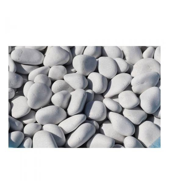 Galet marbre blanc pur 25-40mm, 10 filets de 20 kg - F-PAI051-10x20 - Image 3
