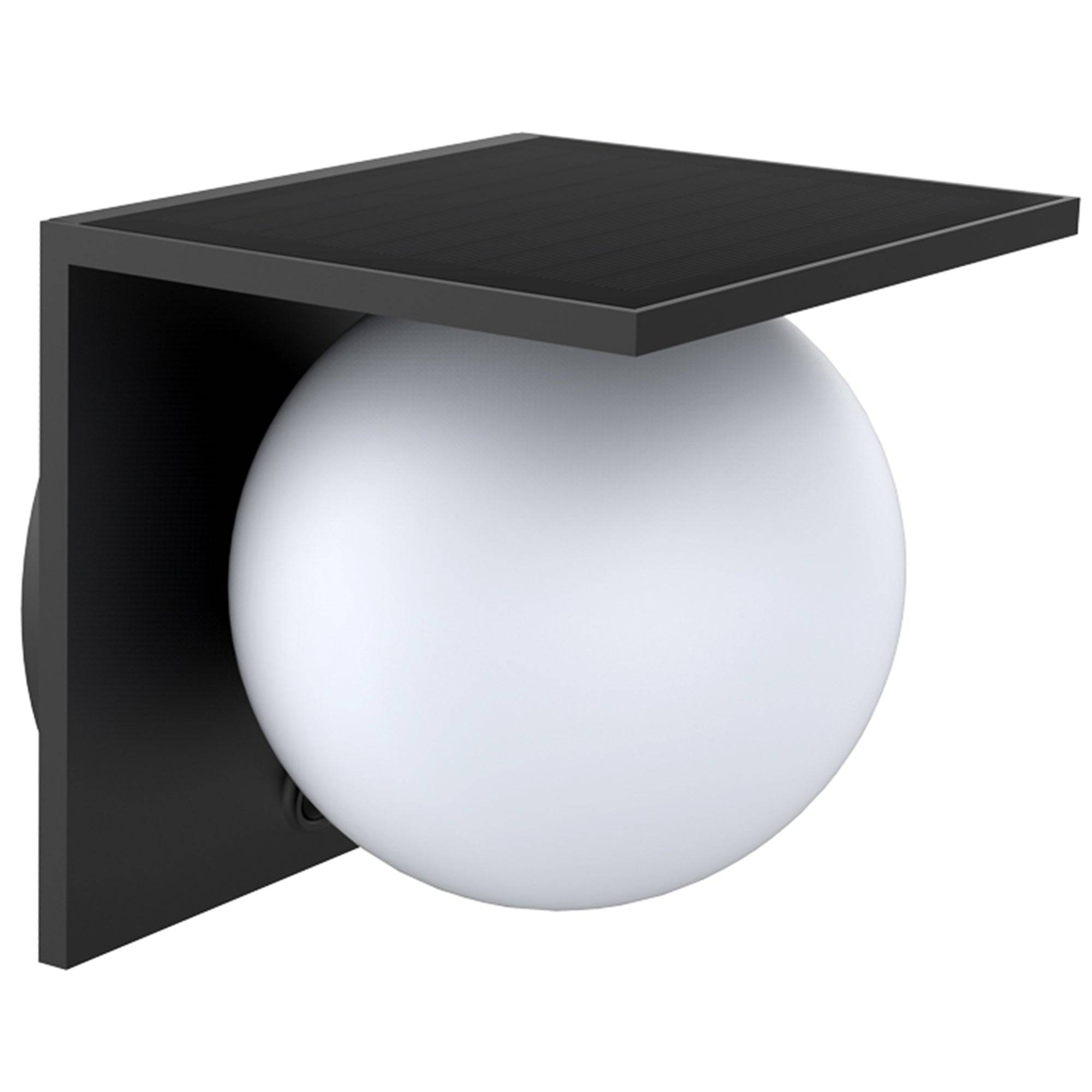Lumisky - Applique murale solaire BOLLY noir sensor H14cm - Image 10