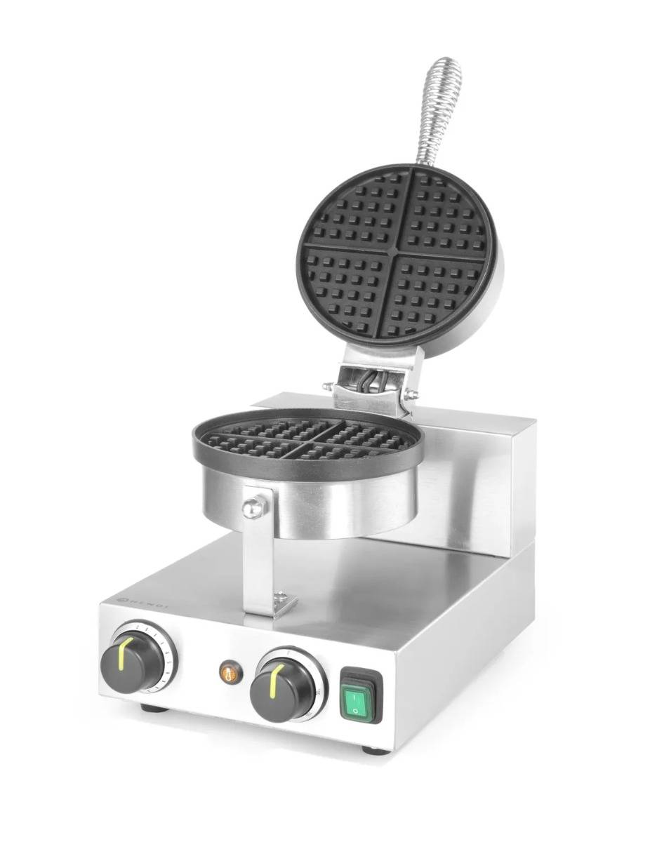 Gaufrier Rond Professionnel - 20 Gaufres/h - 1kW - Hendi - Jardiland
