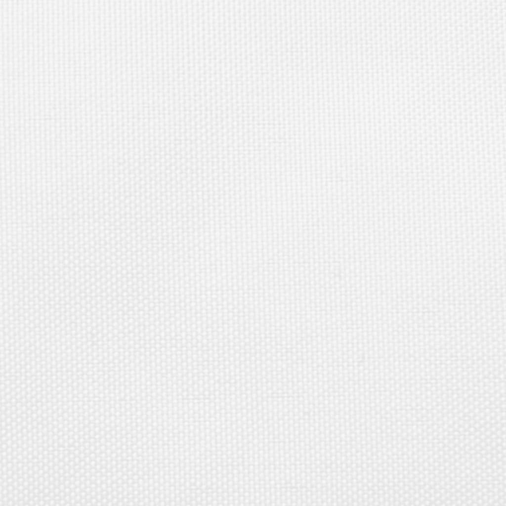 Helloshop26 - Voile toile d'ombrage parasol tissu oxford triangulaire 6 x 6 x 6 m blanc - Imagen 3