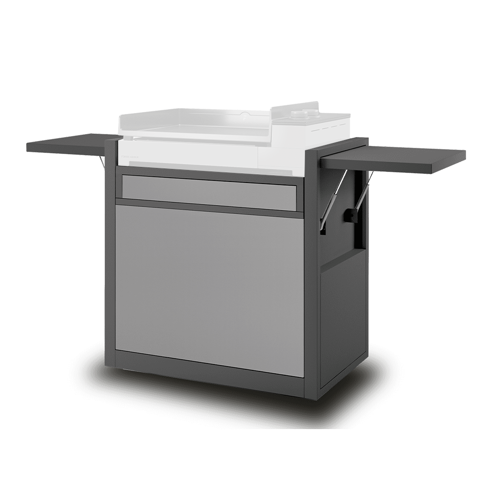 Forge Adour - Chariot pour plancha Premium 60 - Noir et gris clair - Imagen 1