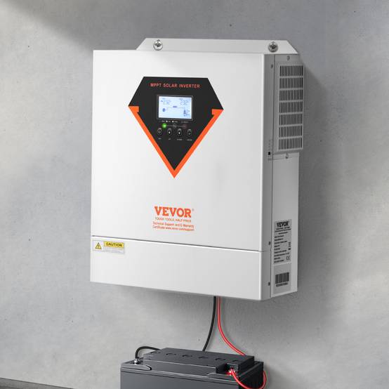 Vevor - VEVOR Onduleur solaire hybride 3500W, 24V->220/230V, contrôleur MPPT 100A intégré, hors réseau. - Image 8
