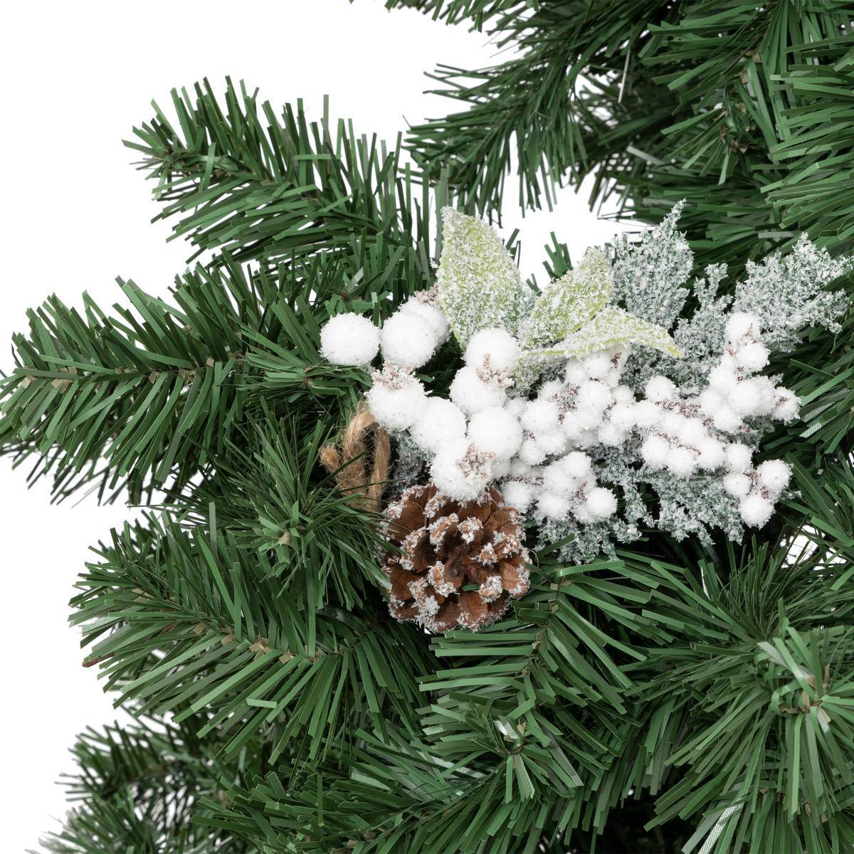 Fééric Lights & Christmas - Sujet branche baies blanches 24cm - Feeric Lights & Christmas - Imagen 2