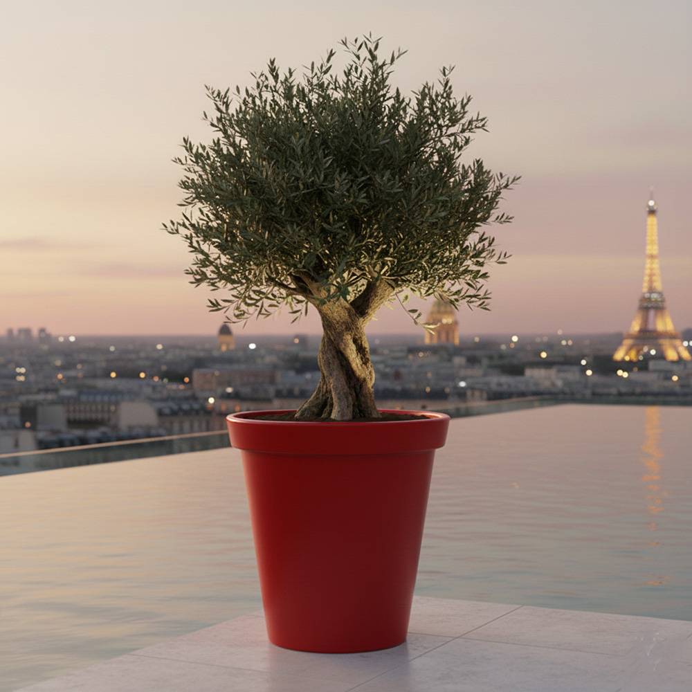 Pot de fleurs 200l delight - plast'up rotomoulage - Image 2