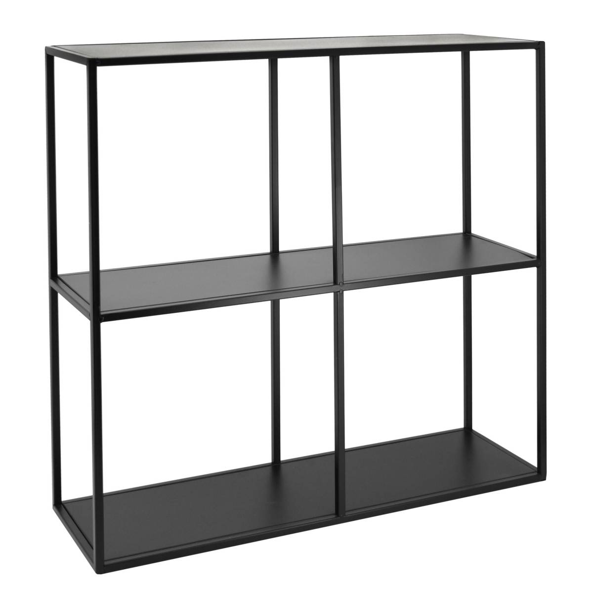 Aubry Gaspard - Étagère style moderne en métal noir