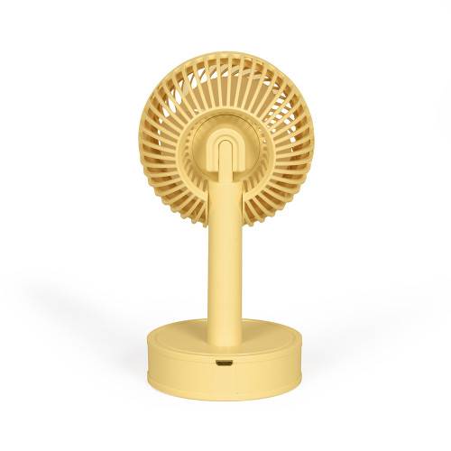 Livoo - Mini-Ventilateur de Bureau design USB jaune - Imagen 4