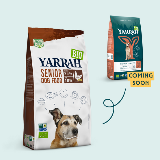 Yarrah - Croquettes Bio Poulet & Poisson pour Chien Senior - Image 1