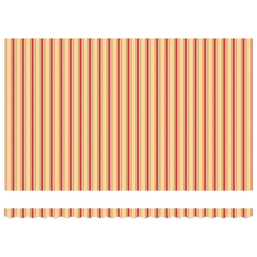 PANGIVO - Auvent rétractable aluminium et polyester jaune et orange 500 x 300 cm, 34.08kg - PANGIVO - Image 9