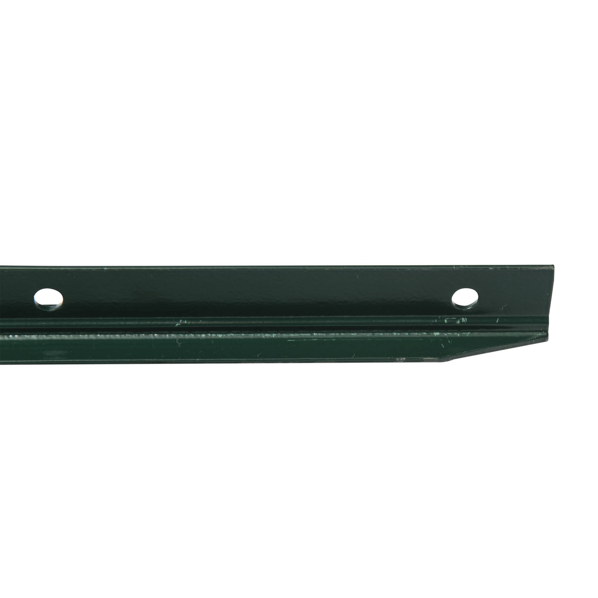 Poteau T vert pour grillage WERKA PRO - Image 3