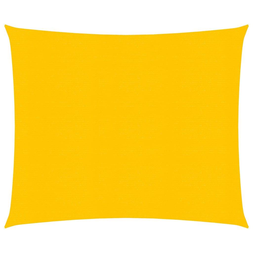 Helloshop26 - Voile d'ombrage 160 g/m² jaune 2,5 x 3 m pehd - Imagen 1