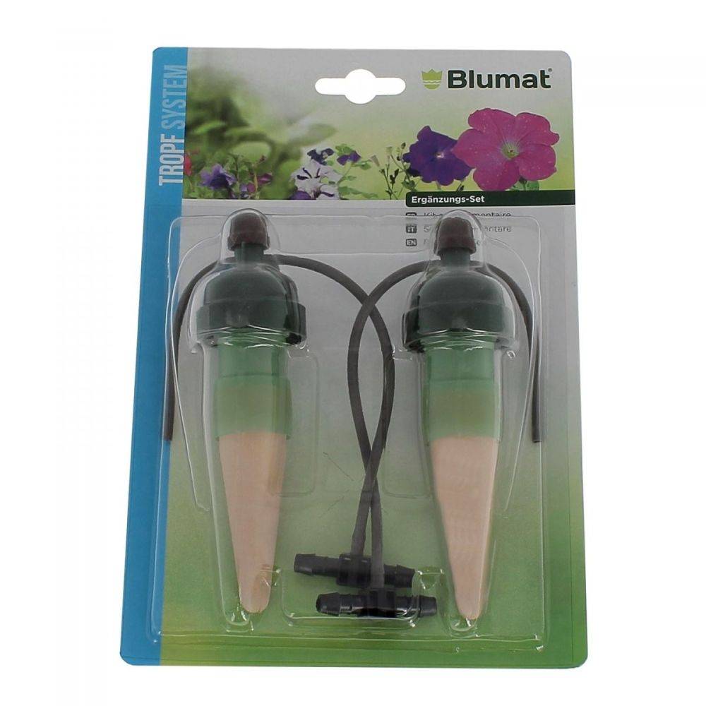 Set de 2 carottes d'irrigation avec raccords 8 mm - Image 3